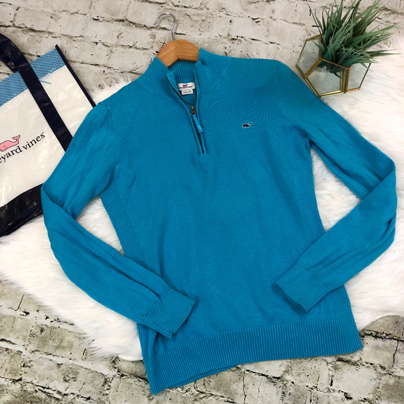 vineyard vines blue pullover